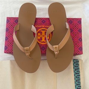 Tory Burch Manon Thong Sandals-Calf Leather
